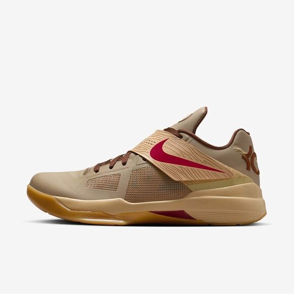 Nike Kd 4 Year of the dragon 2.0 khaki red gum fj4189-200 size 8 - 14​ main image 10